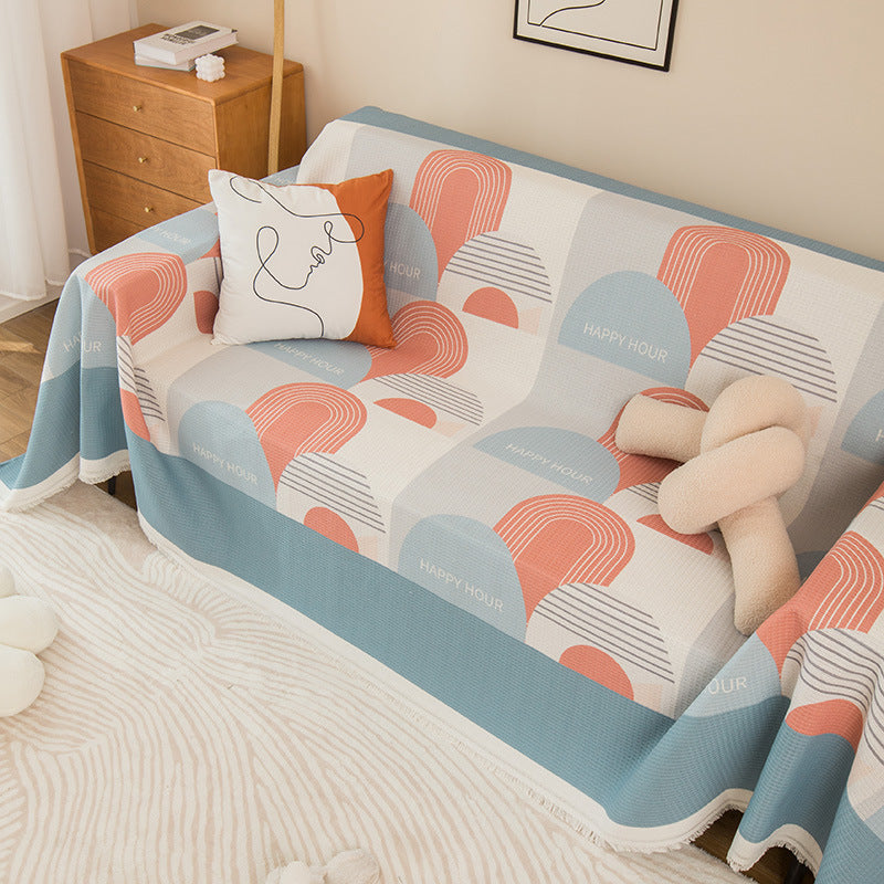 Premium Texturiertes Sofa Überwurf Cover