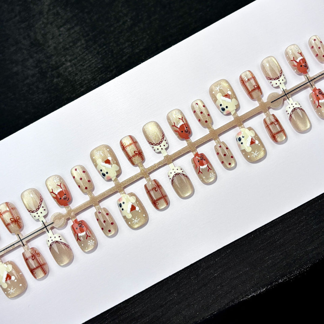 Themen Urlaub Press-On Nagelkunst Set