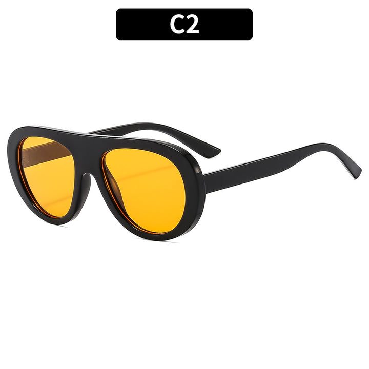 Bold Übergroße Schild Sonnenbrille
