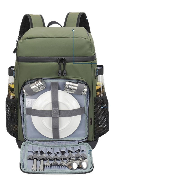 Multifunktionaler Rucksack mit Isolierter Kühlfunktion Karnz