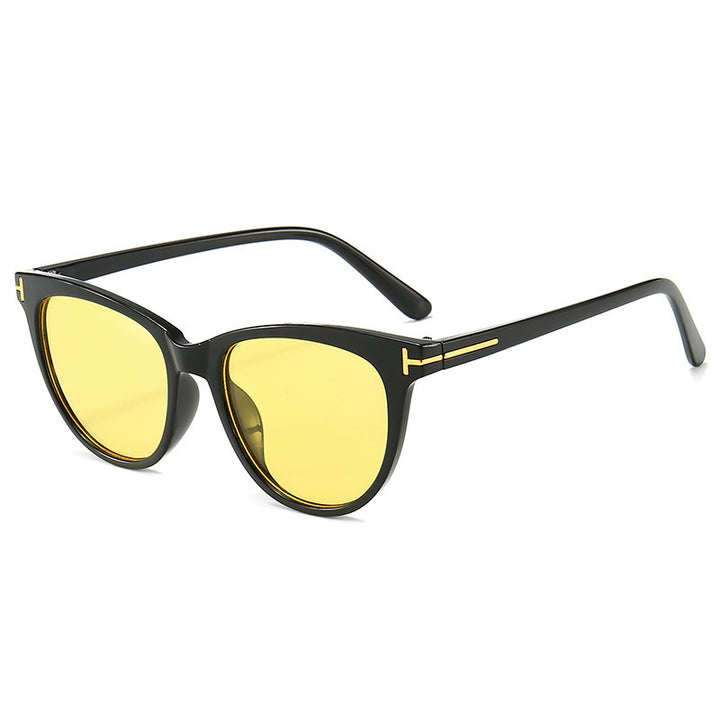 Chic Fashion Katzenauge Sonnenbrille Karnz