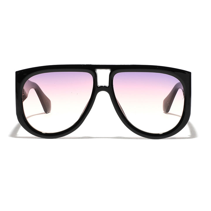 Damen modische Oversized-Sonnenbrille mit ergonomischem Rahmen Karnz