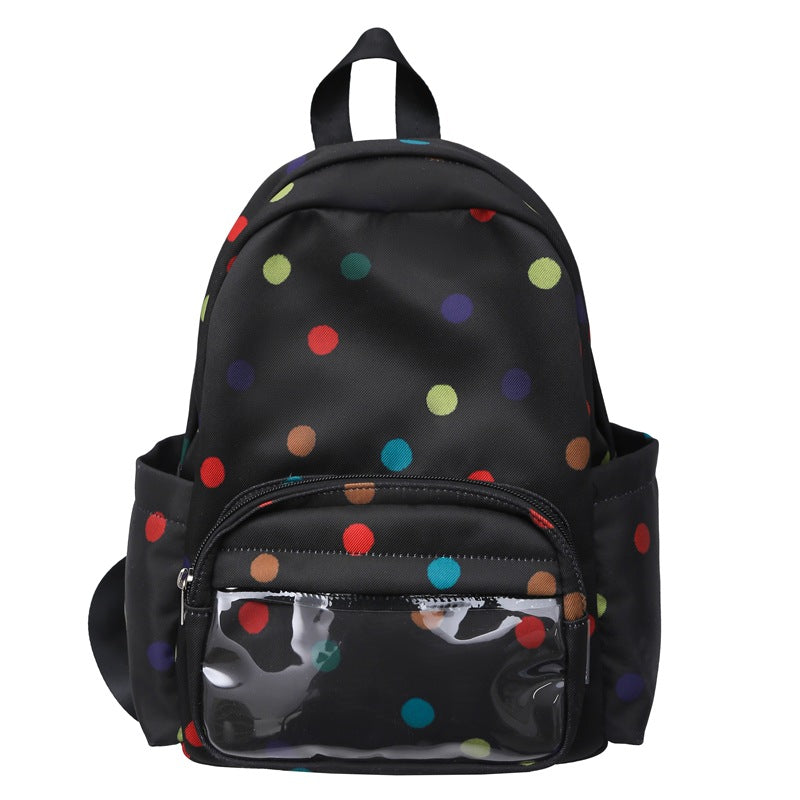 Sternen-Print Multi-Taschen Rucksack Karnz