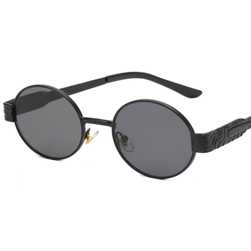 Damen stylische Sonnenbrille mit einzigartigen Verzierungen Karnz