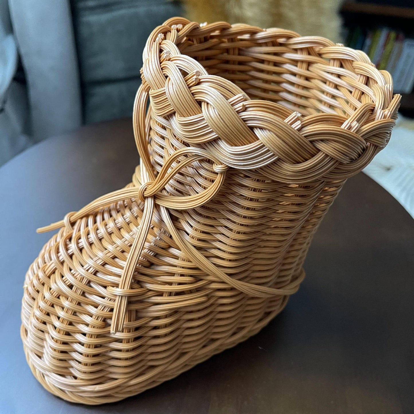 Damen dekorativer Blumentopf im Schuh-Design Karnz