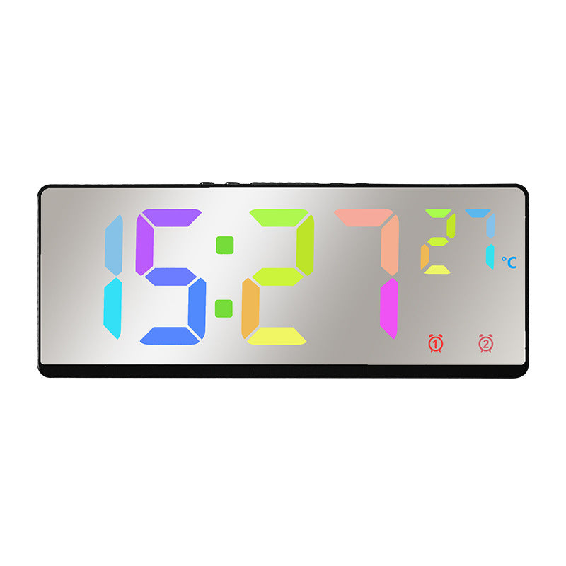 Digitaler Wecker mit Spiegel-Display und Temperaturfunktion Karnz