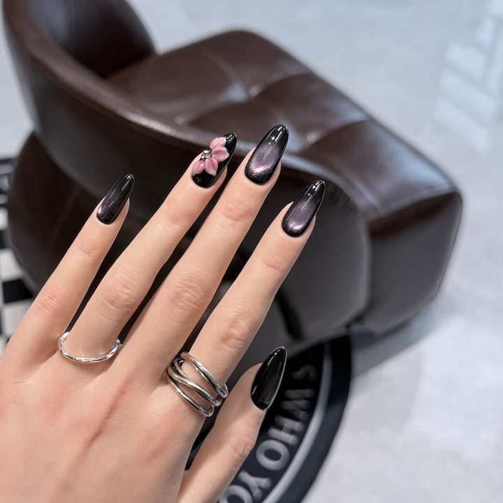 Elegante Ombre Stiletto Press-On Nagel Design Karnz