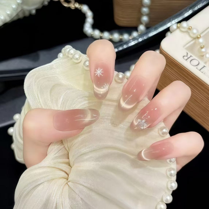 Premium dekorative Press-On Nagelverlängerungen