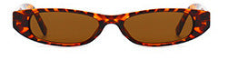 Modische Slim Frame Brille Karnz