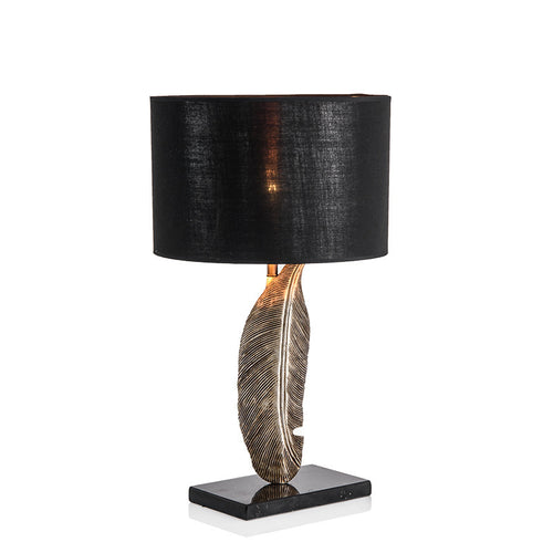 Stehlampe mit integriertem Beistelltisch