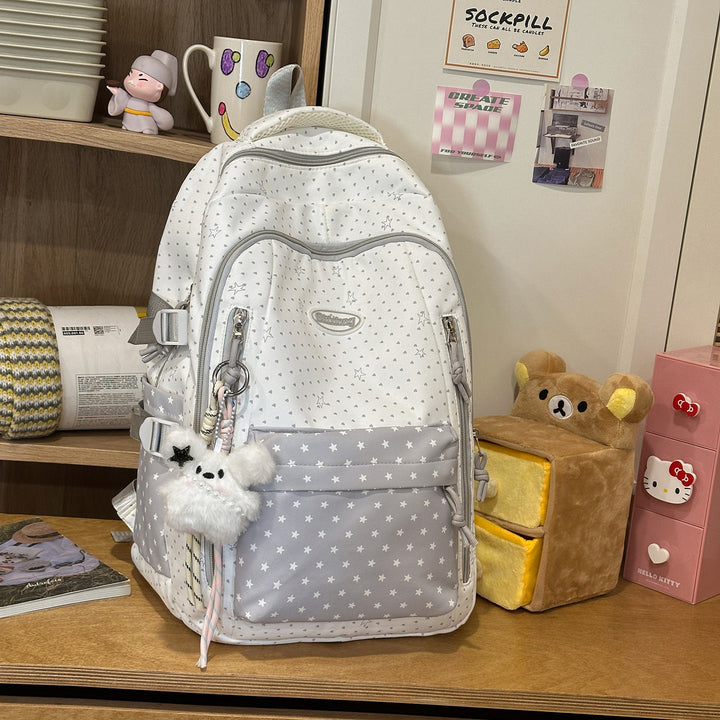 Dekorativer Rucksack mit Sternenmuster Karnz