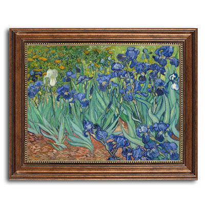 Blumenkunst Leinwanddruck