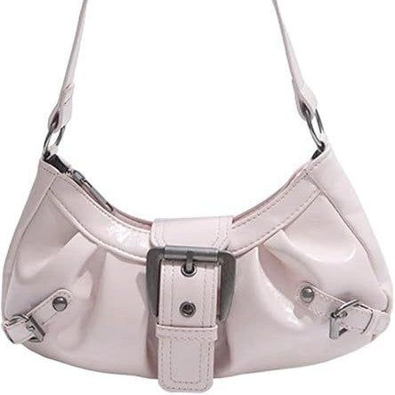 Schultertasche mit Trendigem Design und Dekorativem Schnallenverschluss Karnz