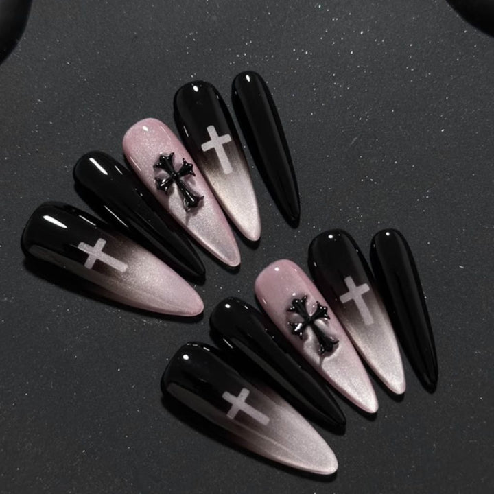 Gothic Stiletto-Nagelspitzen