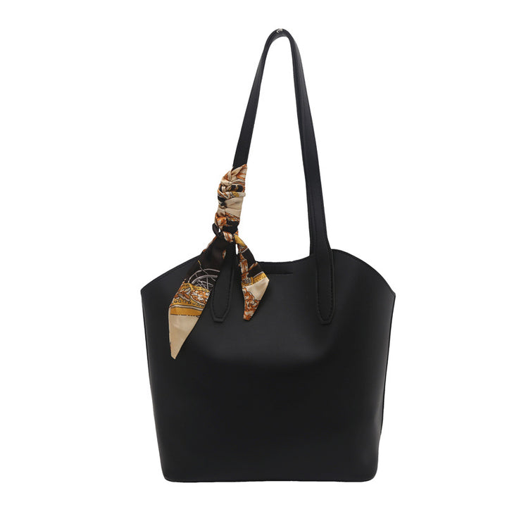 WoChic Designer Tote Bag mit stilvollem Schal Karnz