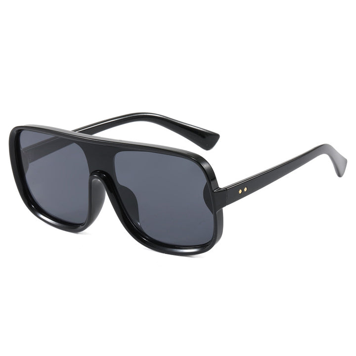 Damen modische Oversized-Sonnenbrille im futuristischen Design Karnz