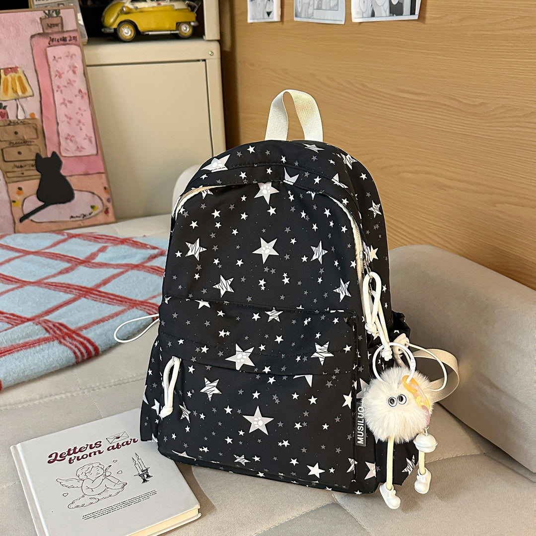 Trendiger Sternmuster-Rucksack Karnz
