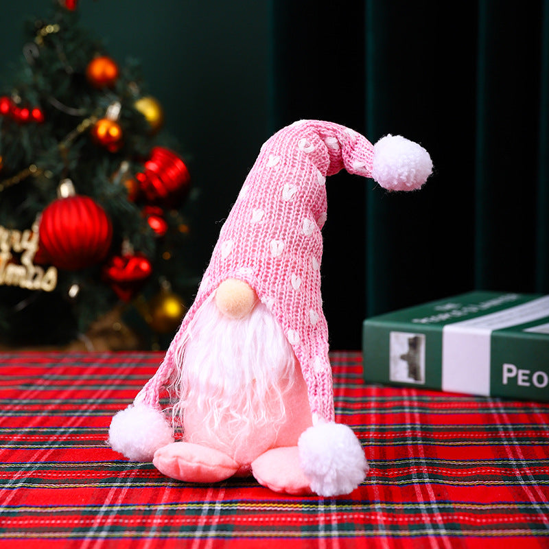 Dekorative Weihnachtsgnom Figur Karnz