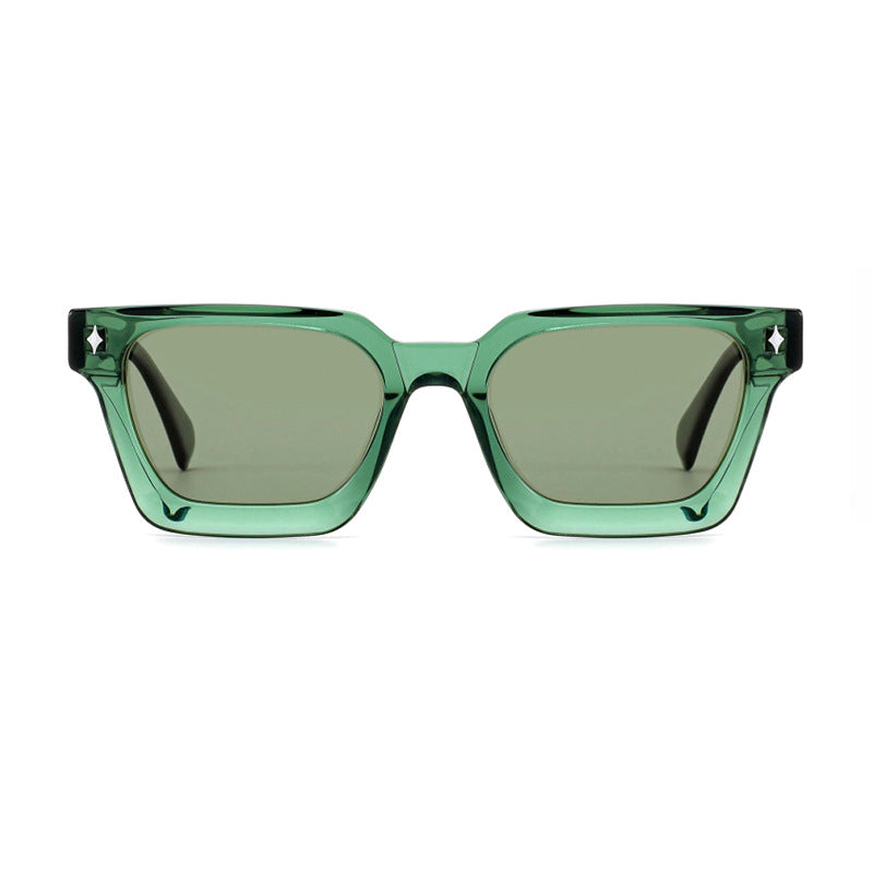 Damen Sonnenbrille im modernen Design mit breitem Rahmen und hochwertigem UV-Schutz Karnz