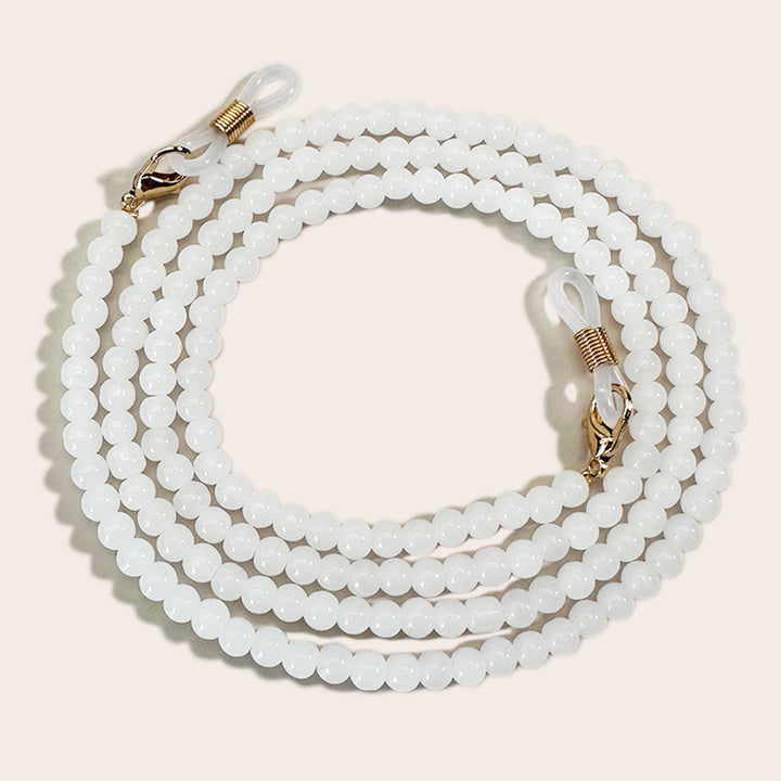Elegante Perlen Brillenhalterkette Karnz
