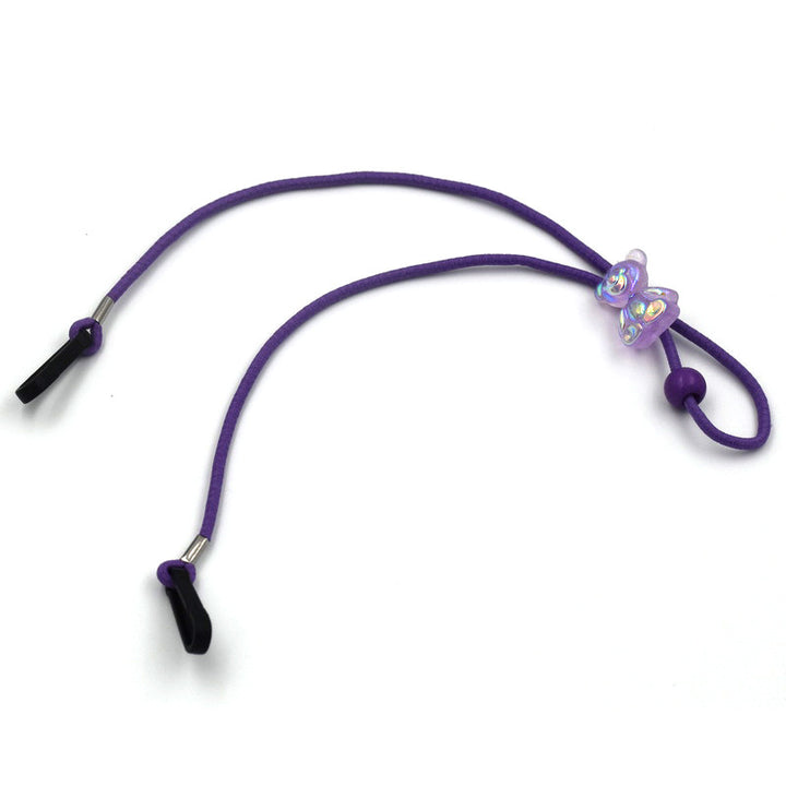 Verstellbarer Brillenhalter mit Perlendetail Karnz