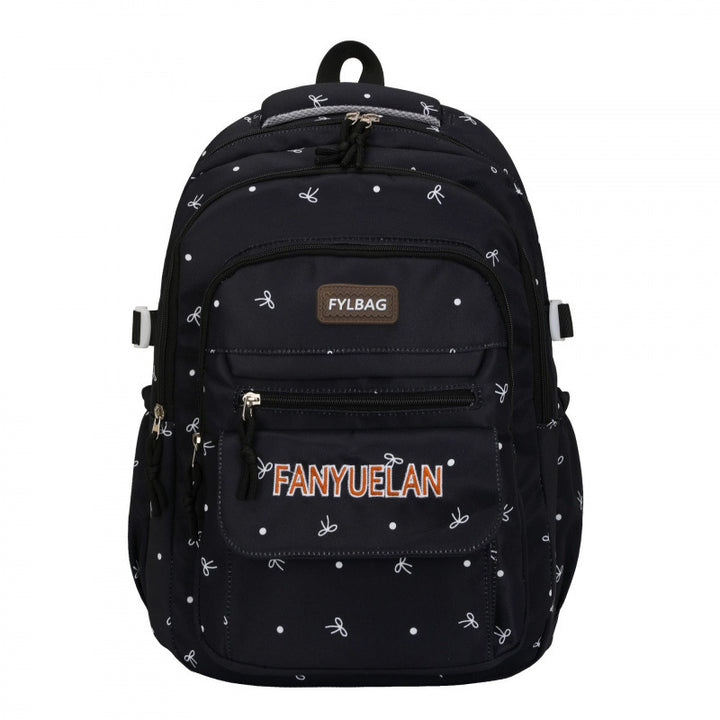 Stylischer Multi-Taschen Laptop-Rucksack