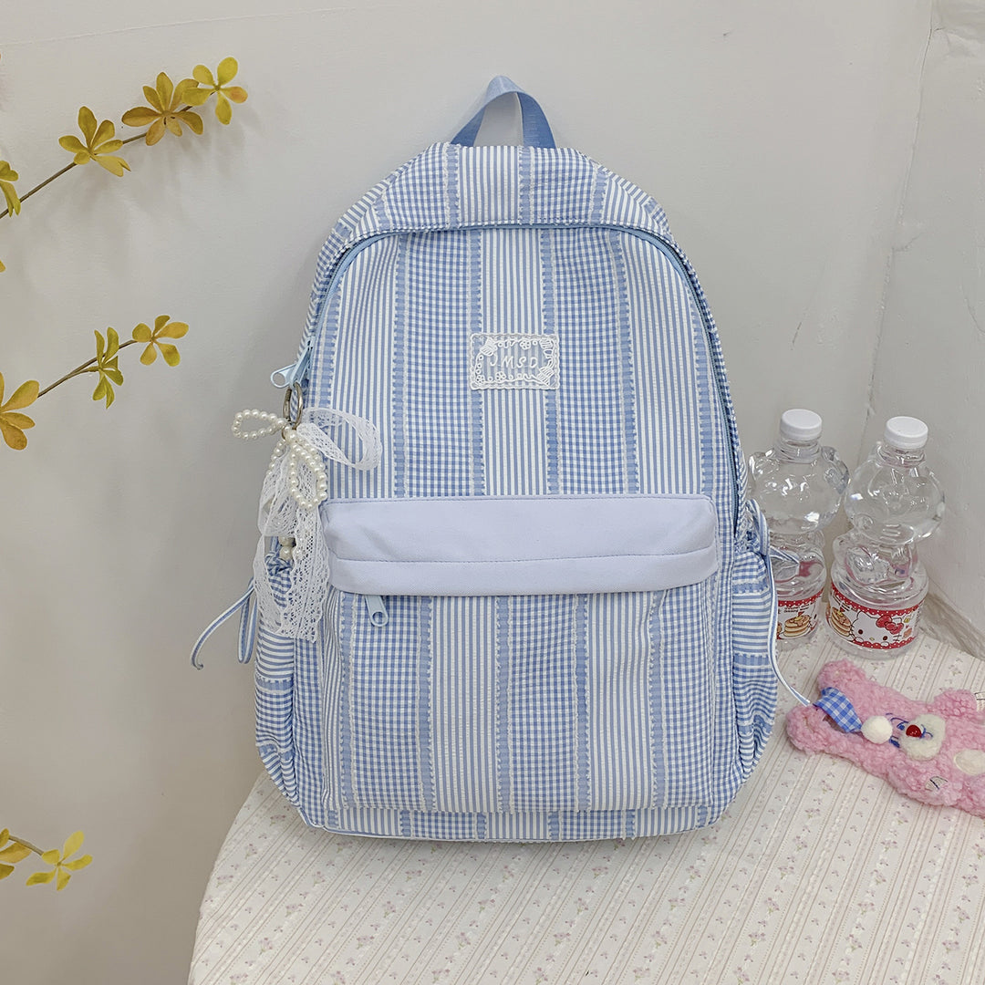 Süßes Karodesign-Rucksack Karnz