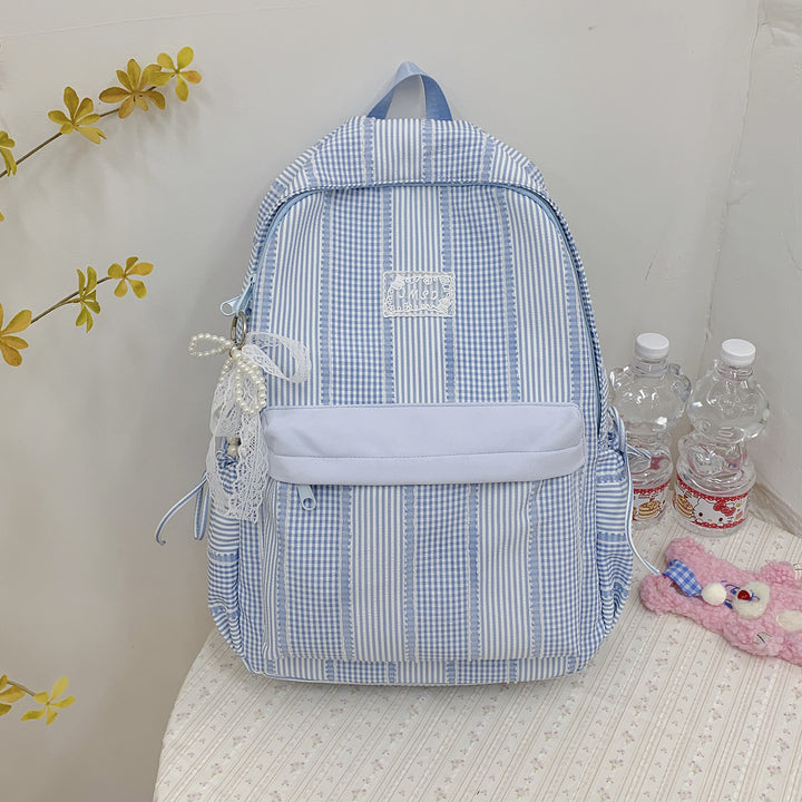 Süßes Karodesign-Rucksack Karnz