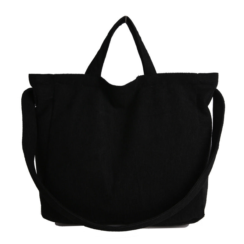 WoSoft Corduroy Tote Bag Karnz