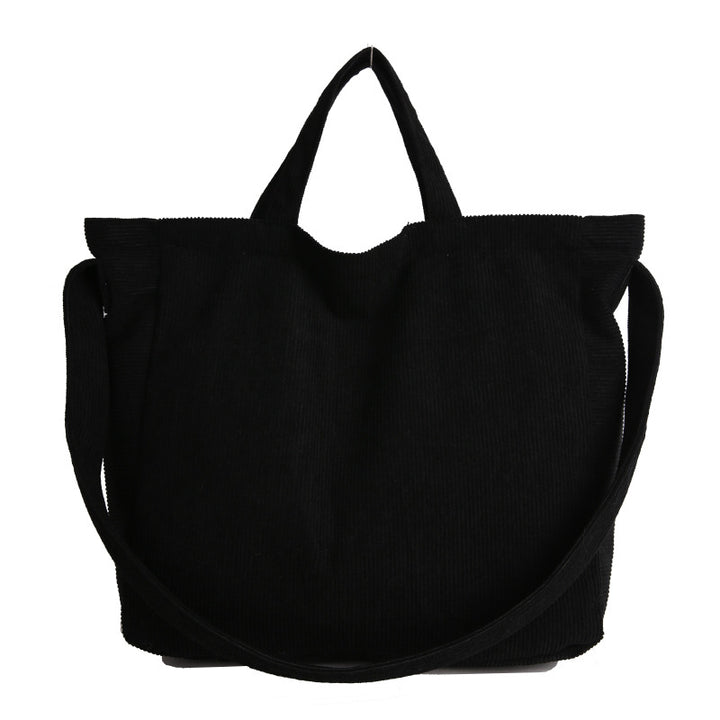 WoSoft Corduroy Tote Bag Karnz