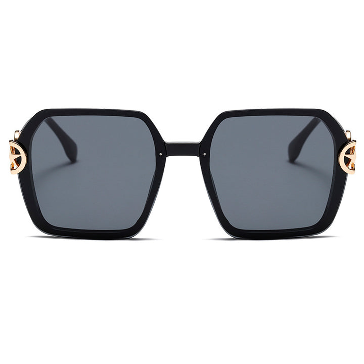 Damen Modische Sonnenbrille mit luxuriösen Verzierungen Karnz