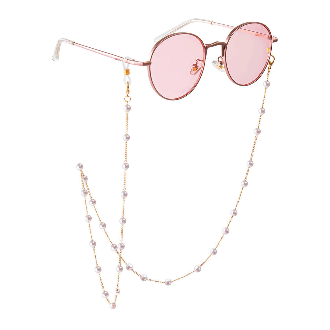 Elegante Perlenketten Brille Karnz