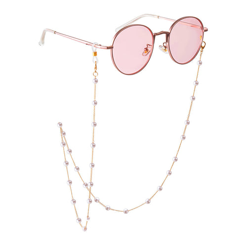 Elegante Perlenketten Brille Karnz
