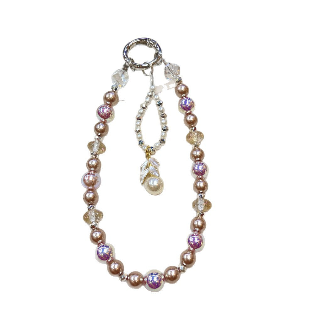 Elegante Perlenbesetzte Charm-Halskette Karnz