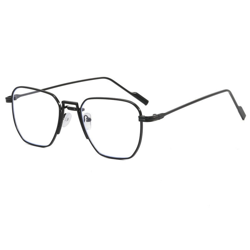 Damen modische viereckige Brille mit minimalistischer Rahmenstruktur Karnz