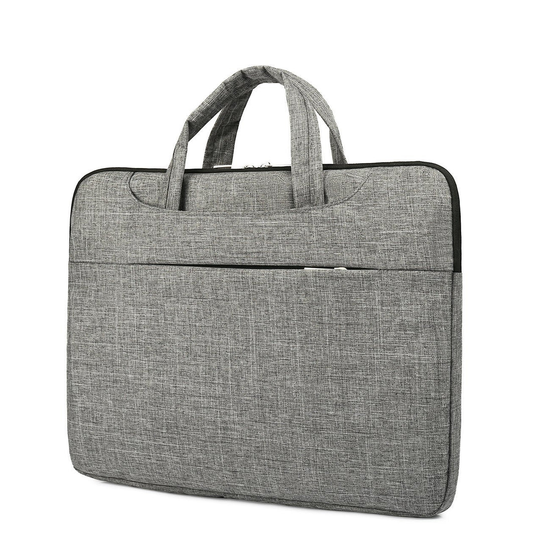 Gepolsterte Laptop-Tasche mit Doppelteilen Karnz