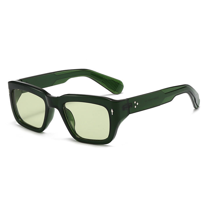 Oversized Vintage Geometric Sonnenbrille Karnz