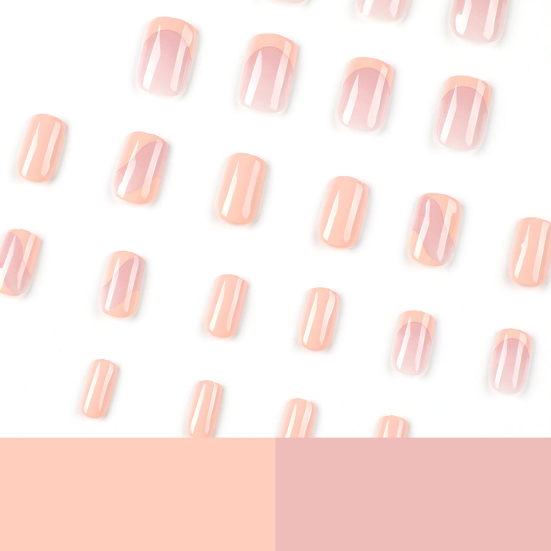 Gel-Nägel mit elegantem Design Karnz