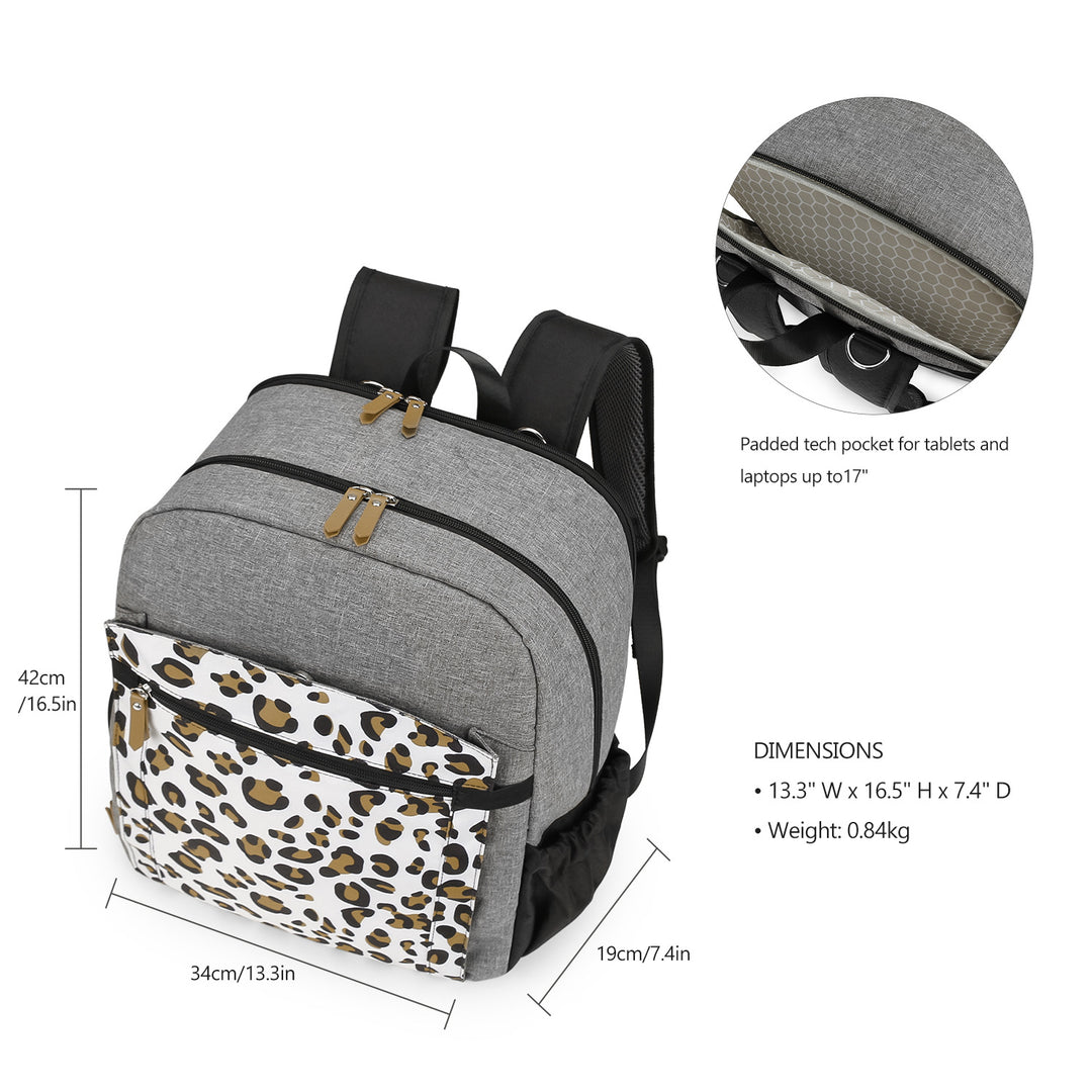 Rucksack mit Modernem Tiermuster Karnz