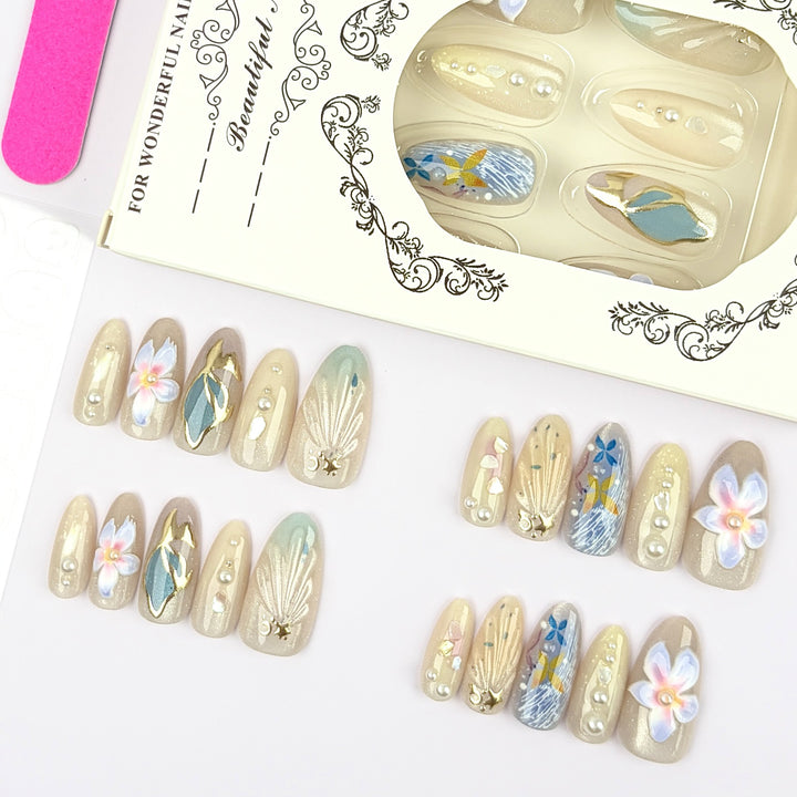 Glamouröse Nagelkunst Folie Karnz