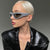 Damen extravagante Design-Sonnenbrille mit kreativem strukturierter Rahmen Karnz