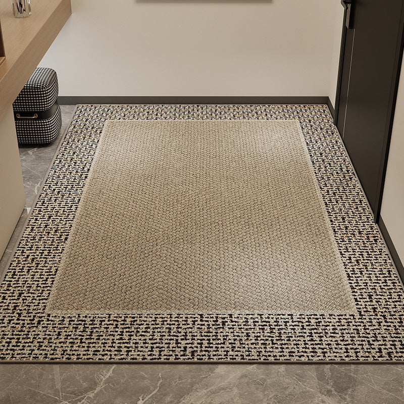 Stilvolle geometrische Muster-Teppich Fläche