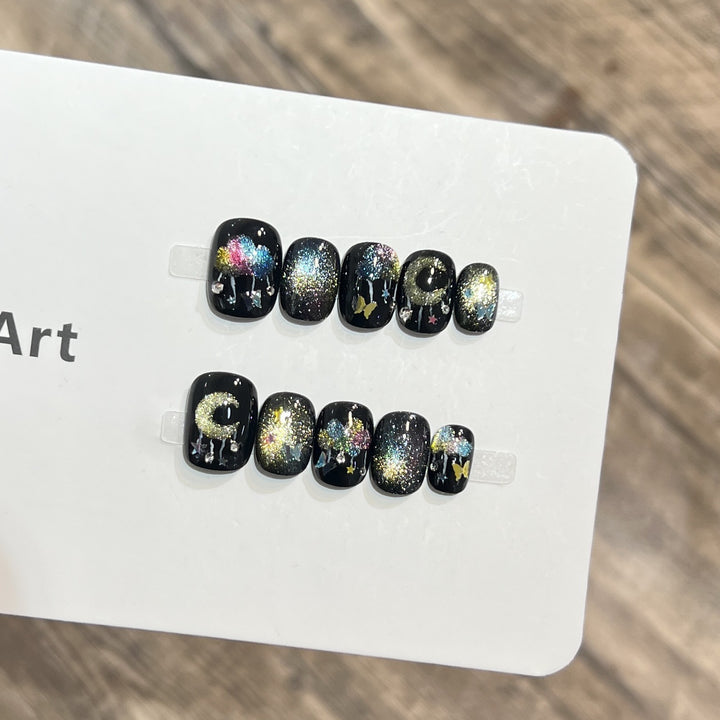Galaxy-Themen Nagelkunst Set Karnz