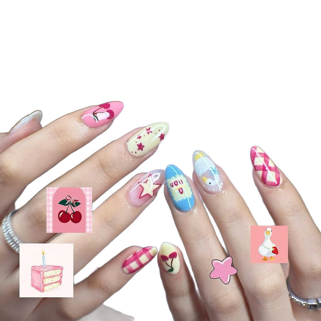 Spitzen Nageldesigns Karnz