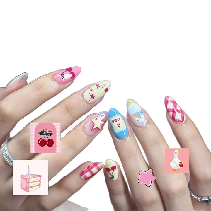 Spitzen Nageldesigns Karnz