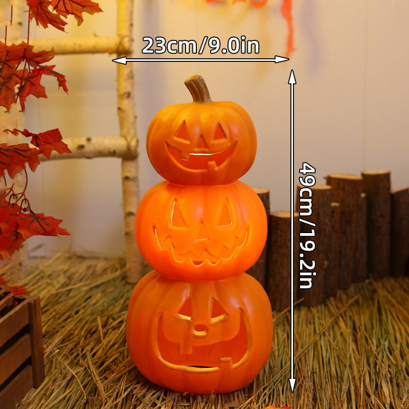 Lustige Halloween-Kürbis Dekoration Karnz