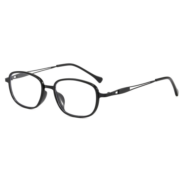Modische Sonnenbrille mit Quadratischem Rahmen und Schmalem Metallgestell Karnz