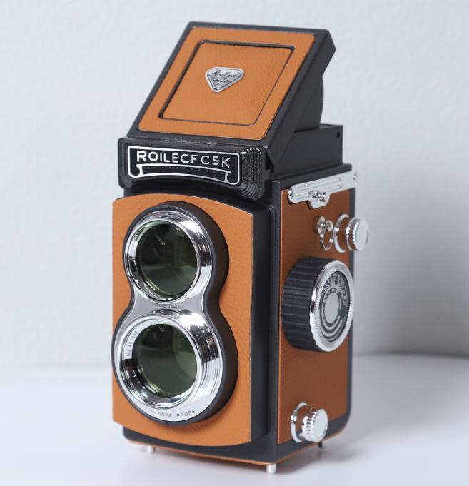 Vintage-inspirierte dekorative Kamera-Figurine