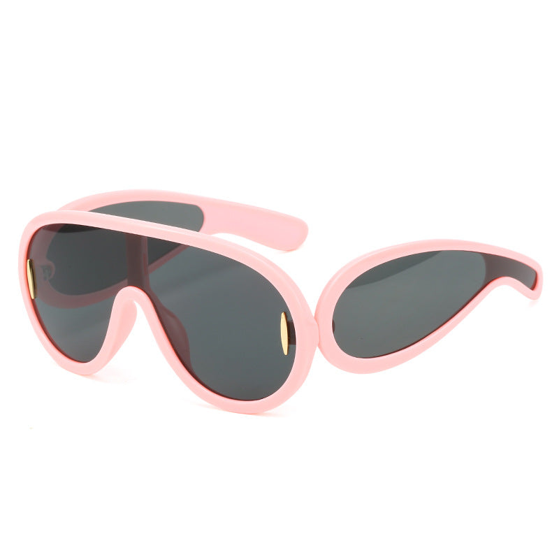 Damen fashion-forward Sportsonnenbrille Karnz