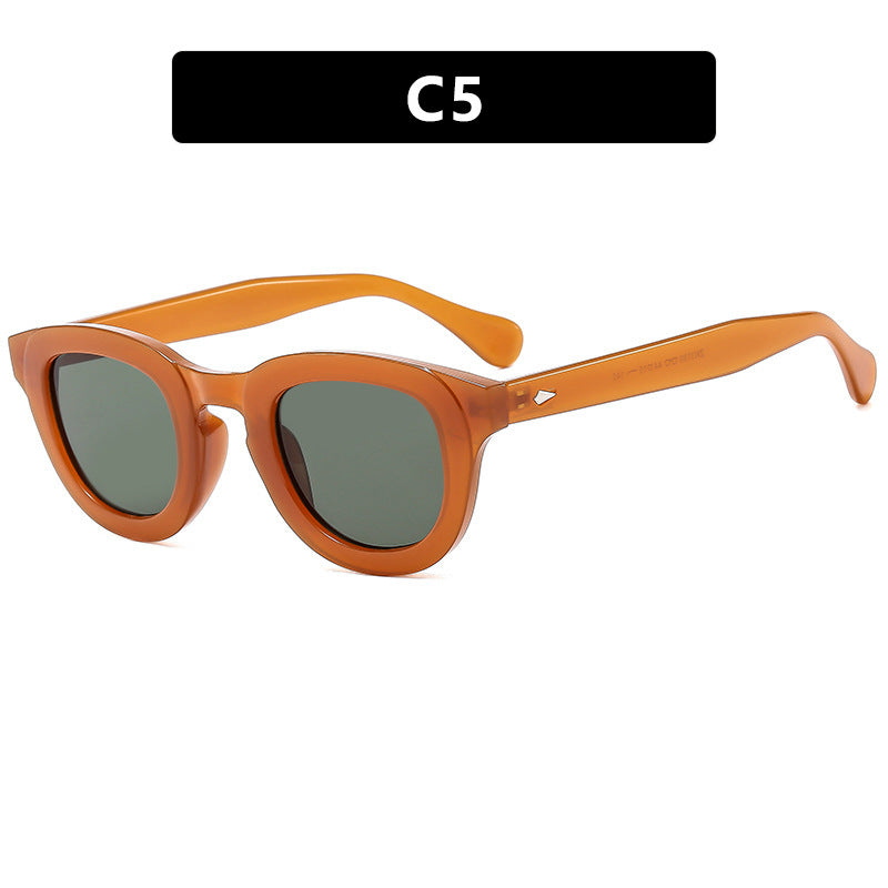 Damen stilvolle Cat-Eye Sonnenbrille mit elegantem Rahmen und polarisierenden Gläsern Karnz